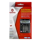 Настольный калькулятор Optima O75507 черный