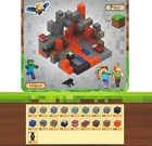 Конструктор для дітей Minecraft на магнітах, 143 деталей [X116]