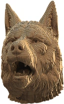 3D пазл-конструктор Cartonic 3D Puzzle Wolf Картонний (CARTWOLF)