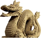 3D пазл-конструктор Cartonic 3D Puzzle Dragon Картонний (CARTDRA)