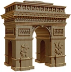 Картонный 3D пазл-конструктор Cartonic 3D Puzzle Arc de Triomphe Paris (CARTARCP)