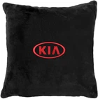 Подушка декоративна Evatech Kia Чорна з вишивкою 35х35 см (MPCSSBV053)