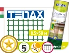 Сітка Tenax "Квадра 10" 0.5 х 50 м Зелена (8002929011213)