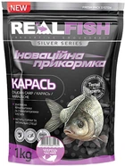 Прикормка Real Fish Карась (Чебрець-часник) 1 кг (4820026881164)