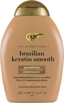 Шампунь OGX Brazilian Keratin Smooth Розгладжувальний для зміцнення волосся 385 мл (0022796976017)