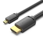 Кабель HDMI Vention micro HDMI-D-HDMI-A, 3 m, v2.0, 4K 60Hz (AGIBI)