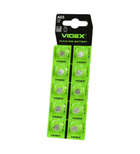 Батарейка Videx АG3 LR41 ( планшет 10 шт.)