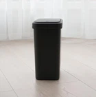 Відро для сміття з кришкою MVM BIN-04 10L ANTHRACITE