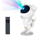 Лазерный ночник-проектор звездного неба Astronaut 2(на съемной базе) Projector Lamp c Пультом и Таймером White