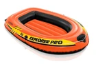 Надувная лодка одноместная для детей Intex 58354 Explorer PRO 50 137x85x23 см Оранжевый