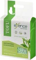 Наповнювач для котячого туалету Essence з тофу з ароматом зеленого чаю 6 л (4820261920017)