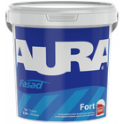 Краска фасадная Aura Fasad Fort силиконмодифицированная белая 1л