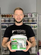 Ґрунт із мармуровою крихтою Feidal Streichputz під декоративні штукатурки 4 кг (4820080585022)