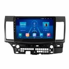 Штатная магнитола 10" Lesko для Mitsubishi Lancer Evolution X 2007-2016 6/128Gb 4G Wi-Fi GPS Top