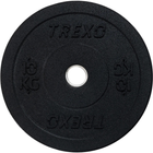 Tarcza olimpijska Trexo TRX-BMP010 10 kg Black (5904823009774)