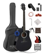 Гитара электро-акустическая Fesley FD80 BK