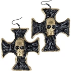 Сережки Ізіда SETA Decor 24-662BLK-GL