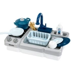 Игрушечная мойка Klein Miele с функцией воды и варочной поверхностью (7166)
