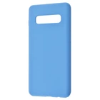 Чохол противоударний силіконовий WAVE Premium Full Silicone Cover для Samsung Galaxy S10 Plus (G975F) azure