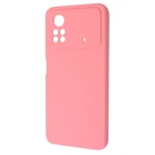 Чехол противоударный силиконовый WAVE Premium Full Silicone Cover для Xiaomi Poco X4 Pro 5G pink