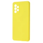 Чохол противоударний силіконовий WAVE Premium Full Silicone Cover для Samsung Galaxy A52 (A525F) yellow