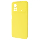 Чохол противоударний силіконовий WAVE Premium Full Silicone Cover для Xiaomi Poco X4 Pro 5G yellow