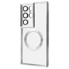 Чохол силіконовий з захистом камери WAVE Premium Metal Color Case with Magnetic Ring для Samsung Galaxy S23 Ultra silver