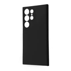 Чехол силиконовый VVave Premium Colorful Silicone Case (TPU) для Samsung Galaxy S24 Ultra black