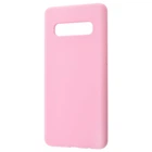 Чохол противоударний силіконовий WAVE Premium Full Silicone Cover для Samsung Galaxy S10 Plus (G975F) light pink