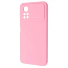 Чехол противоударный силиконовый WAVE Premium Full Silicone Cover для Xiaomi Poco X4 Pro 5G light pink