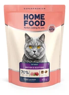 Сухий корм для кішок Home Food For British and Scottish breeds/for large breeds з індичкою та качкою