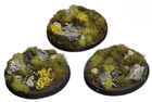 Podstawki pod figurki Gamers Grass Bases Round - Highland 50 mm 3 szt (0738956788467)