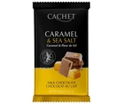 Шоколад Cachet Caramel & Sea Salt молочный карамель и соль 300 г