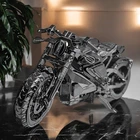 Металевий конструктор Мотоцикл 3D Harley-Davidson 12,8х6,2х4,3 см, конструктор декоративний з лазерним вирізанням