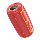 Портативная Bluetooth колонка Borofone BR38, BT5.3, USB, AUX, FM, TF, TWS, 1500mAh, 2h с LED подсветкой red