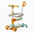 Самокат CITY LINE Baby Care 388 помаранчевий