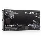 Нитриловые перчатки MediPlus BlackyPlus Light, размер S, черные, 100 шт