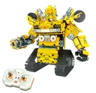 Конструктор MinGDi Робот трансформер Бамблбі Minitransformer Bumblebee На Радіокеруванні (442 деталей) 8733