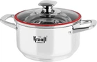 Кастрюля Krauff Smart Сhef со стеклянной крышкой 14 см 1.2 л (26-238-066)