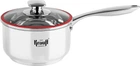 Ківш Krauff Smart Сhef зі скляною кришкою 12 см 0.7 л (26-238-067)