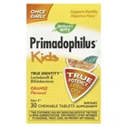 Пробіотична суміш Nature's Way Primadophilus Kids 3 Billion CFU, 30 жевательных таблеток - Апельсин для дітей