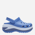 Chodaki damskie na platformie Crocs Mega Crush 207988-4ON 37-38 (M5/W7) 23 cm Niebieskie