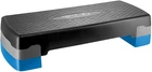 Степ-платформа 2-ступенчатая 4FIZJO 69 х 28 х 10-15 см Black/Blue (P-5907222931370)