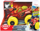 Pojazd Dickie Fire Monster 25 cm (4006333088735)