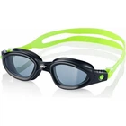 Очки для плавания ATLANTIC 7967 Aqua Speed 208-38 черный, салатовый, OSFM