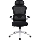Офісне крісло GT Racer B-5880 White/Black [125609]