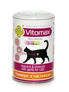 Вітаміни Vitomax "Бреверс з пивними дріжджами та часником" для котів (300 табл)