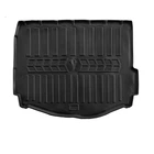 Коврик в багажник Renault Scenic 4 2016- нижняя полка, с бортом, полиуретан, Stingray 6018581
