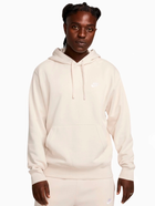 Худі утеплене чоловіче Nike M Nsw Club Hoodie Po Bb BV2654-104 XL Бежеве (197596816877)