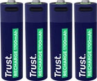 Аккумулятор Trust USB Type-C AA, 1.5V 1700mAh, Li-Ion, 4 шт (TR25631)